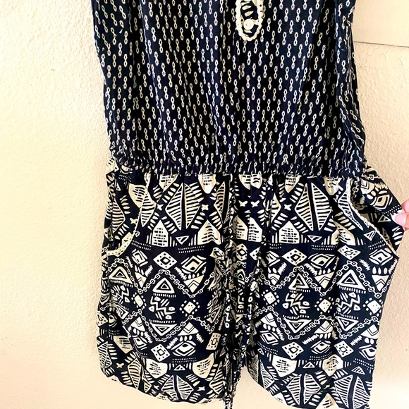 Boho Print Romper - Picture 7 of 9